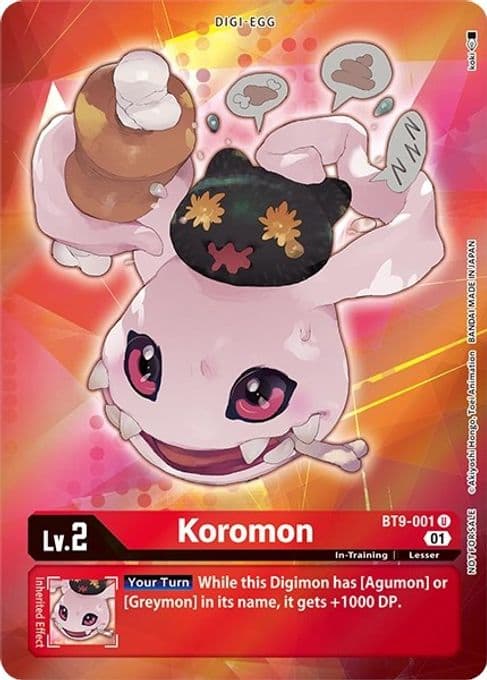 Koromon (Box Topper)
