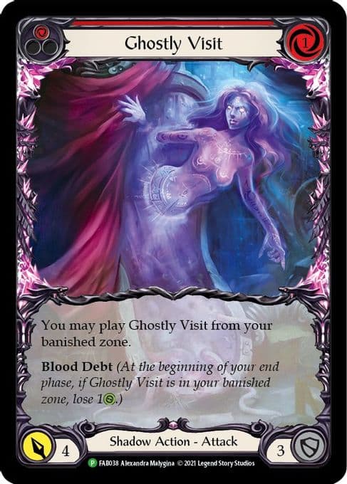 Ghostly Visit (Red) - FAB038