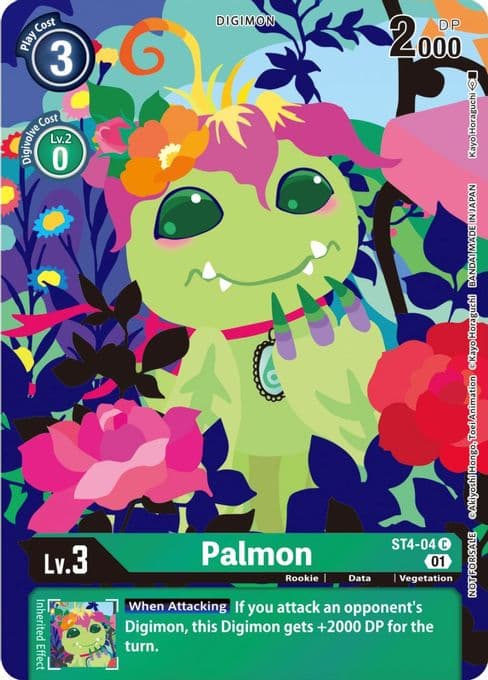 Palmon (Tamer's Card Set 2 Floral Fun)