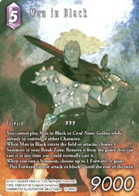 Man in Black (Full Art)