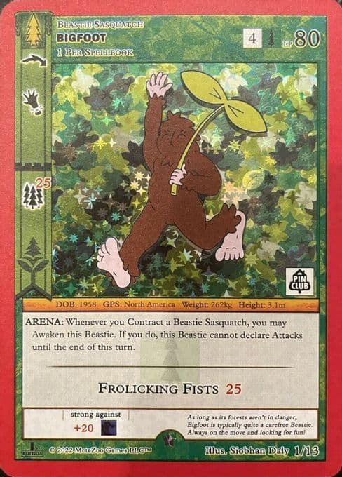 Bigfoot (Pin Club Wilderness Mystery Collection)