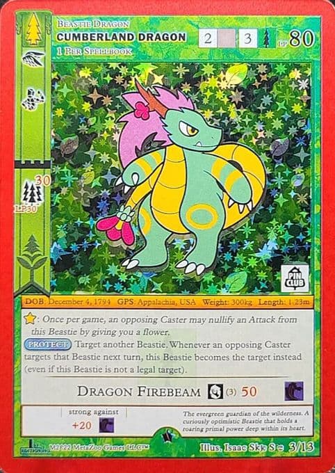 Cumberland Dragon (Pin Club Wilderness Mystery Collection)