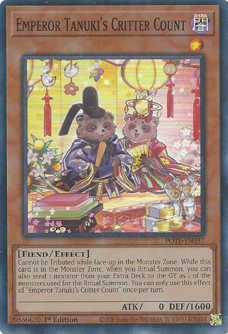 Emperor Tanuki's Critter Count