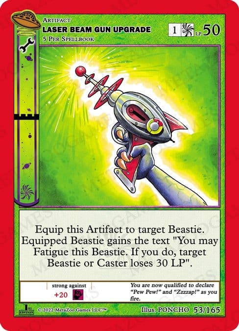 Laser Beam Gun Upgrade