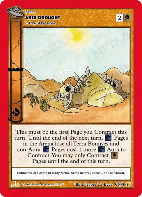 Arid Drought