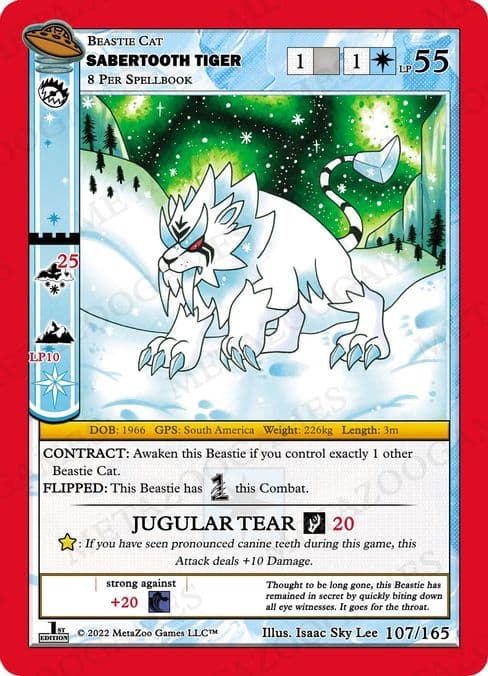 Sabertooth Tiger