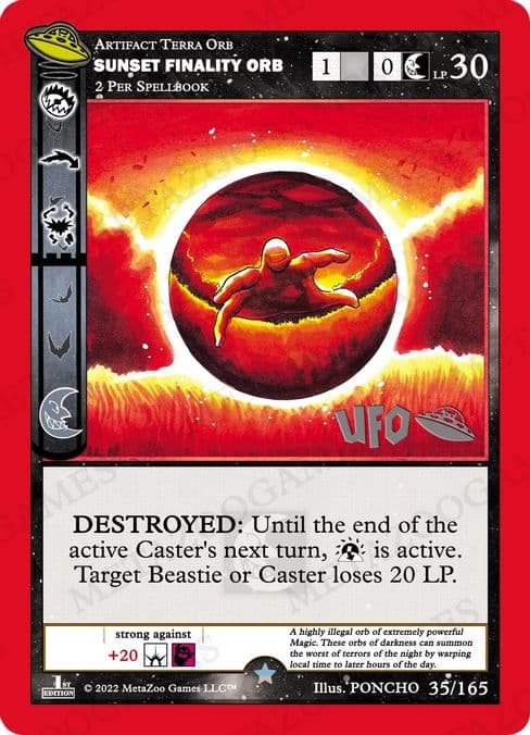 Sunset Finality Orb