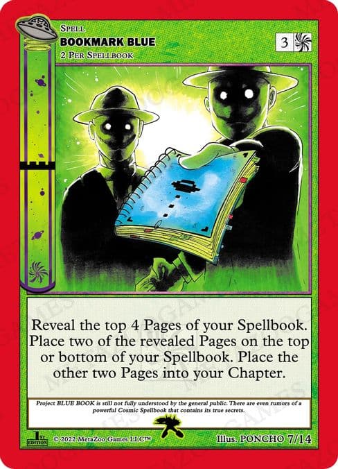 Bookmark Blue