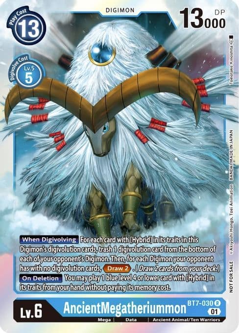 AncientMegatheriummon (Event Pack 3)