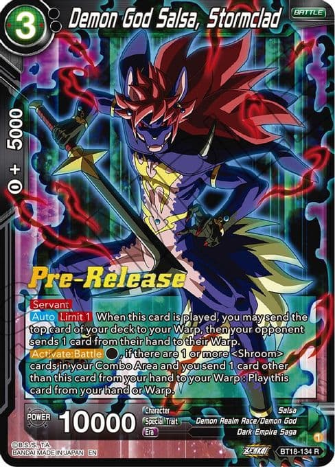 Demon God Salsa, Stormclad