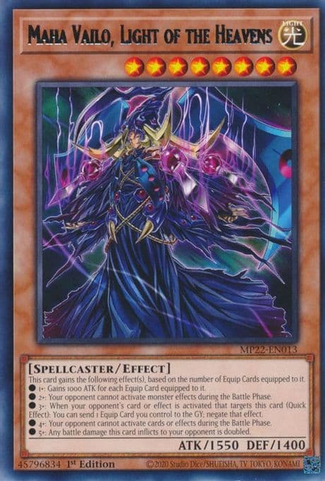 Maha Vailo, Light of the Heavens