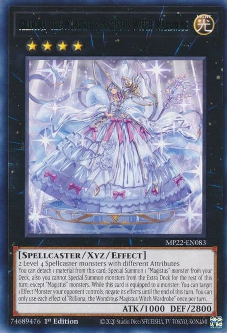 Rilliona, the Wondrous Magistus Witch Wardrobe