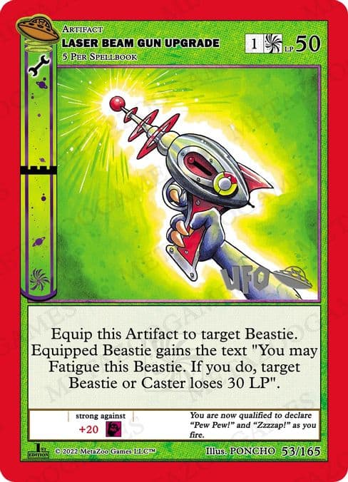 Laser Beam Gun Upgrade