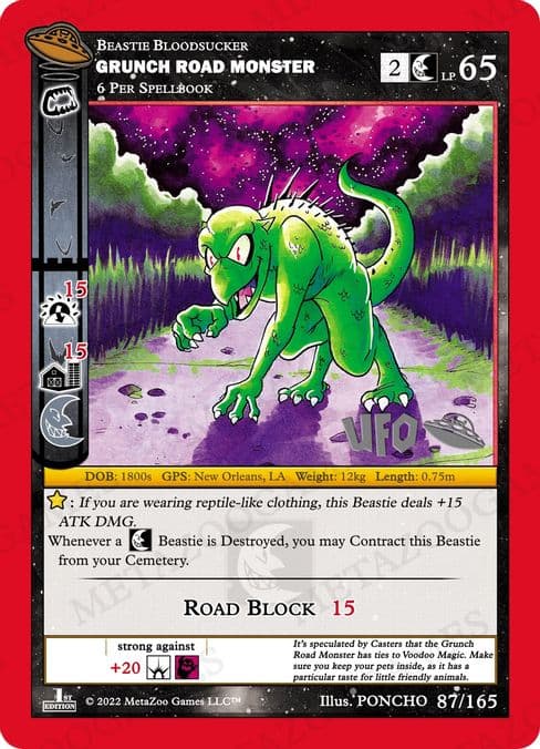 Grunch Road Monster