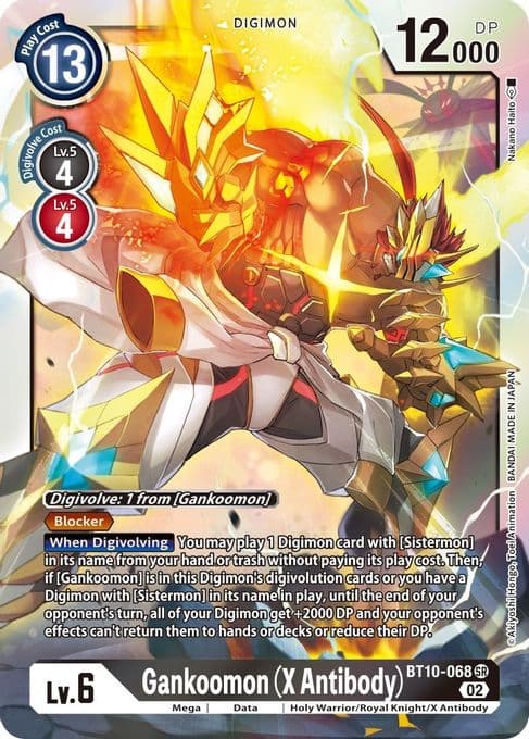 Gankoomon (X Antibody)