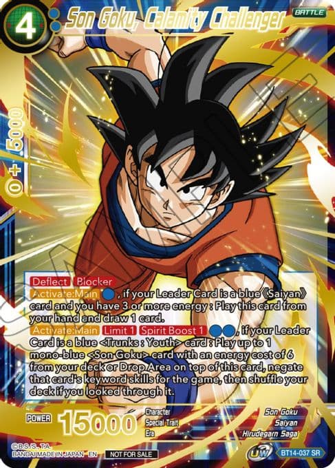 Son Goku, Calamity Challenger