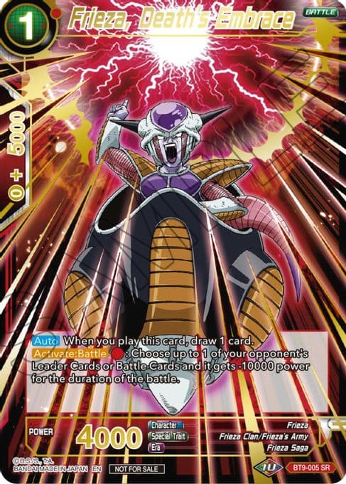 Frieza, Death's Embrace
