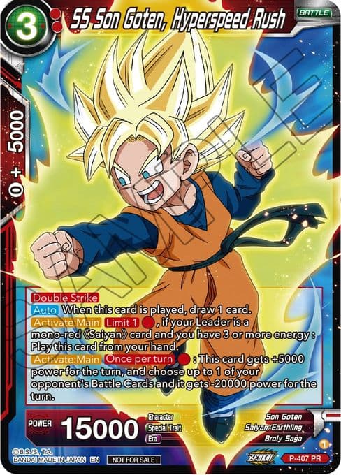SS Son Goten, Hyperspeed Rush (Zenkai Series Tournament Pack Vol.1)