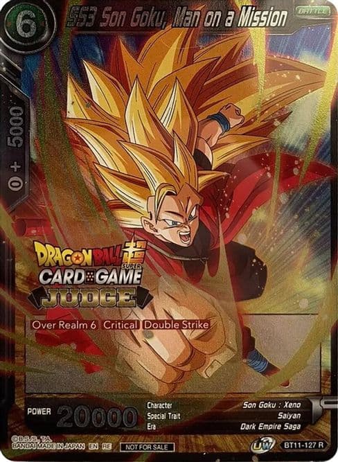 SS3 Son Goku, Man on a Mission (Judge Pack Vol.12)