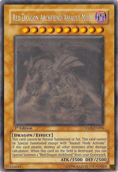 Red Dragon Archfiend/Assault Mode (Ghost Rare)