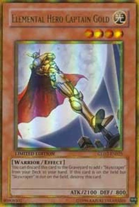 Elemental Hero Captain Gold