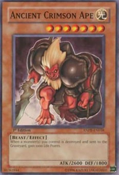Ancient Crimson Ape