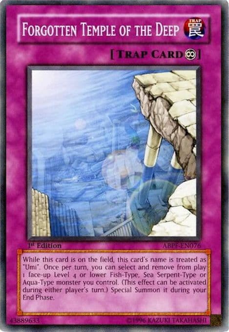 Forgotten Temple of the Deep