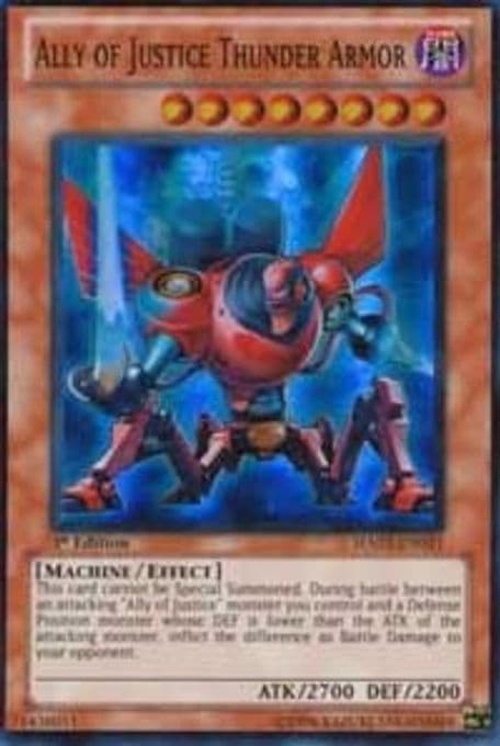 Ally of Justice Thunder Armor