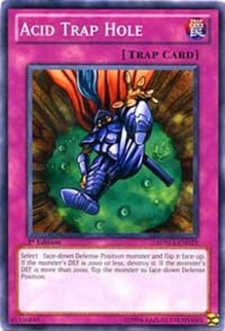 Acid Trap Hole