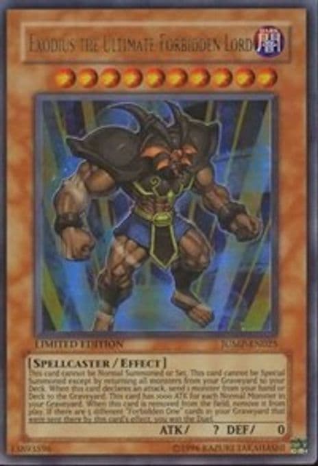 Exodius the Ultimate Forbidden Lord