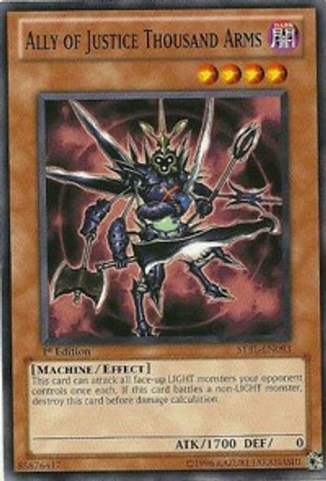Ally of Justice Thousand Arms