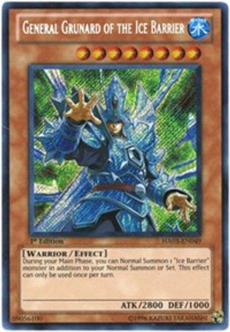 General Grunard of the Ice Barrier