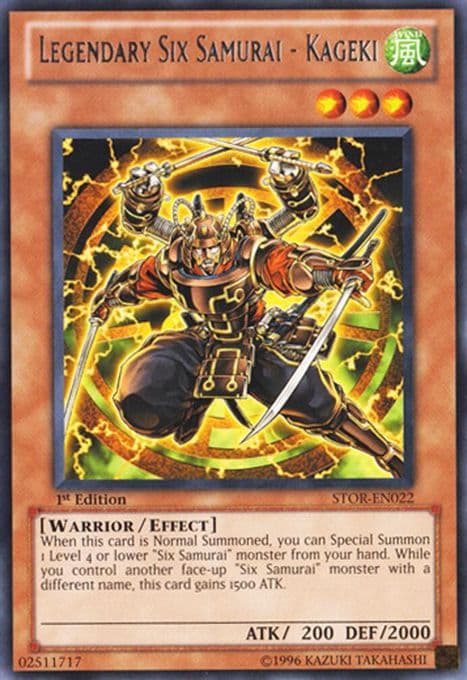 Legendary Six Samurai - Kageki