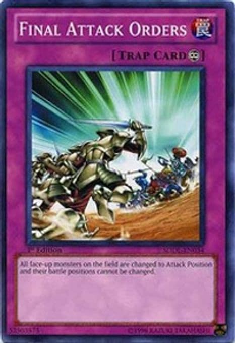 Final Attack Orders
