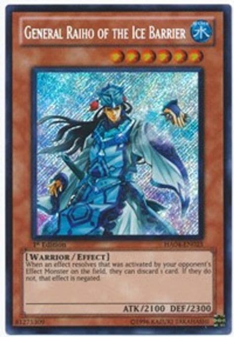 General Raiho of the Ice Barrier