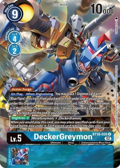 DeckerGreymon (Alternate Art)