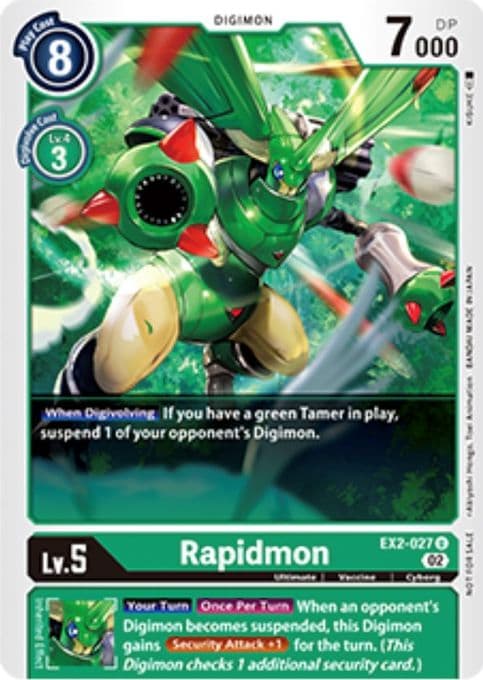 Rapidmon - EX2-027 (Tamer Party Vol. 6 Promo)