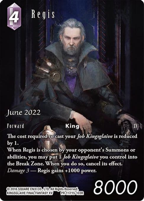 Regis (Full Art) (June 2022)