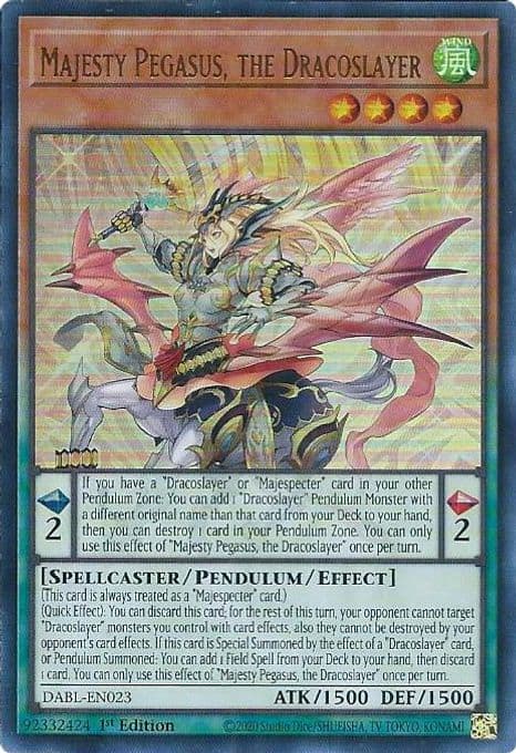 Majesty Pegasus, the Dracoslayer