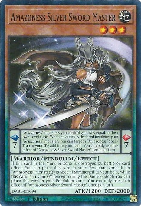 Amazoness Silver Sword Master