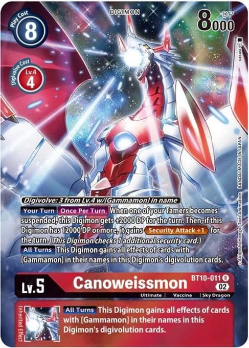 Canoweissmon (Alternate Art)