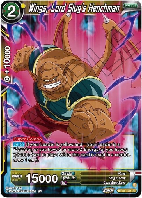 Wings, Lord Slug's Henchman
