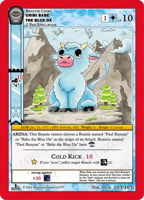 Chibi Babe the Blue Ox