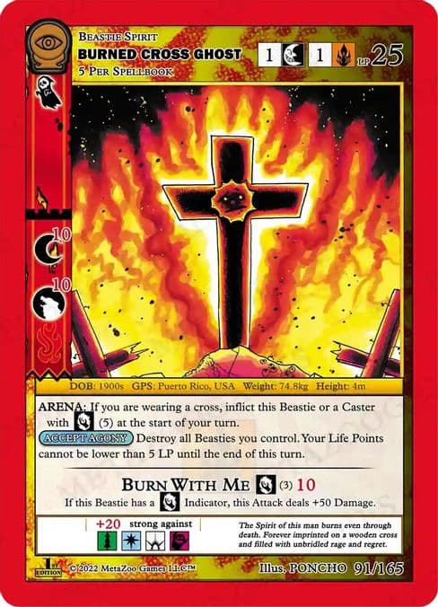 Burned Cross Ghost