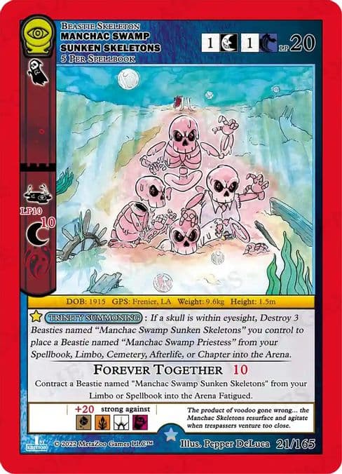 Manchac Swamp Sunken Skeletons