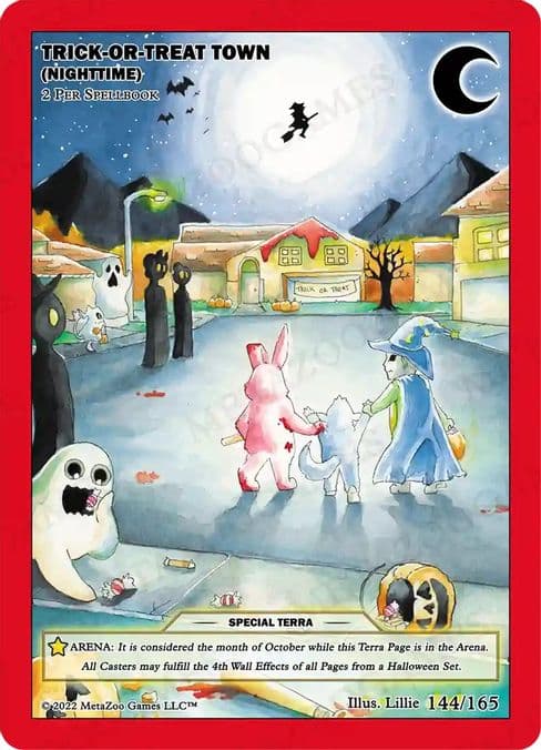 Trick-or-Treat Town (Nighttime)