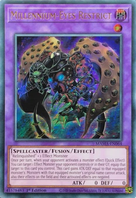 Millennium-Eyes Restrict (Ultra Pharaoh's Rare)