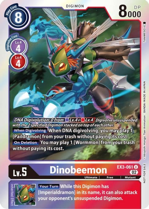 Dinobeemon (Box Topper)