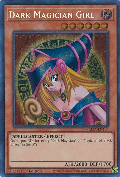 Dark Magician Girl (Secret Pharaoh's Rare)