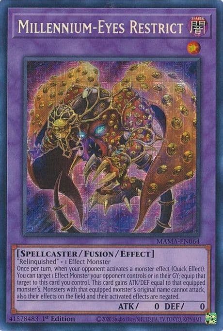 Millennium-Eyes Restrict (Secret Pharaoh's Rare)